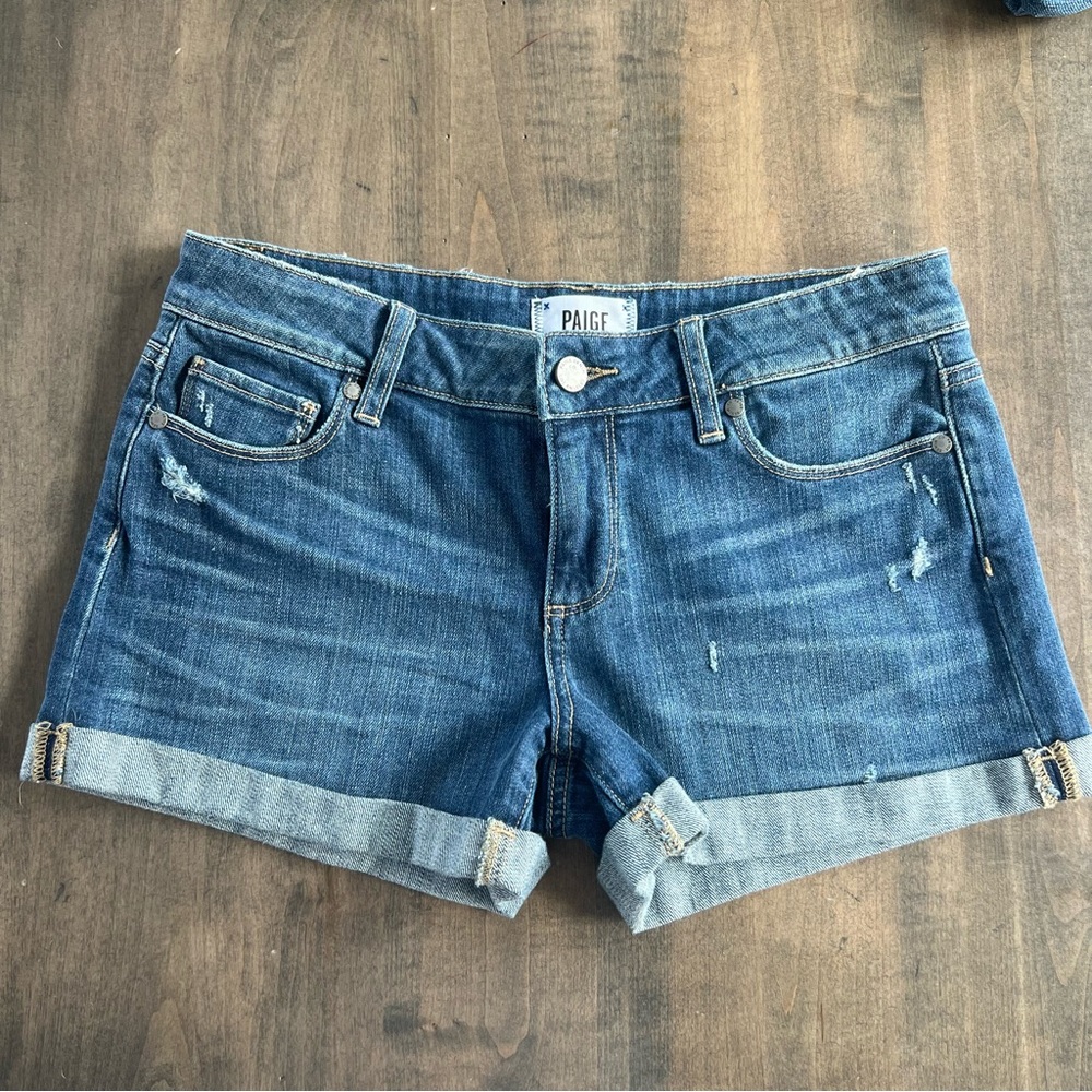 Paige denim shorts size 27